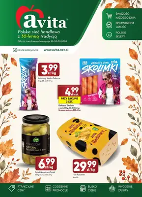 Avita - gazetka promocyjna Gazetka od środy 16.09 do środy 30.09