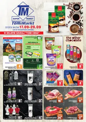 Tomi Markt - gazetka promocyjna Gazetka od czwartku 17.09 do wtorku 29.09