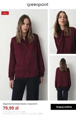 Greenpoint - gazetka promocyjna Extra -20% na SALE przy zakupach za min. 99,99 zł od środy 16.09  - strona 4