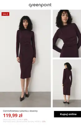 Greenpoint - gazetka promocyjna Extra -20% na SALE przy zakupach za min. 99,99 zł od środy 16.09  - strona 2