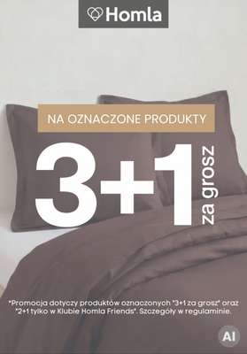 Homla - gazetka promocyjna 3+1 za grosz od środy 16.09 do poniedziałku 28.09