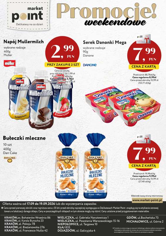 Market Point - gazetka promocyjna Ulotka weekendowa od czwartku 17.09 do soboty 19.09 - strona 10