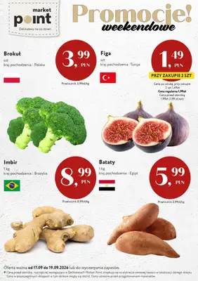 Market Point - gazetka promocyjna Ulotka weekendowa od czwartku 17.09 do soboty 19.09 - strona 4