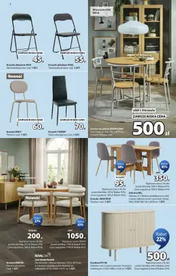 Jysk - gazetka promocyjna Świetna oferta dla domu. Rabat do 60% od środy 23.09 do niedzieli 11.10 - strona 4