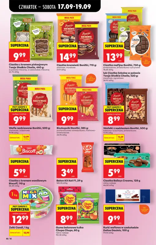 Biedronka - gazetka promocyjna Od czwartku od czwartku 17.09 do środy 23.09 - strona 58