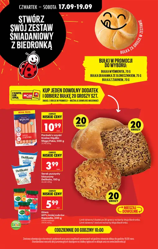 Biedronka - gazetka promocyjna Od czwartku od czwartku 17.09 do środy 23.09 - strona 43