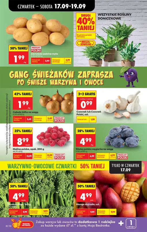 Biedronka - gazetka promocyjna Od czwartku od czwartku 17.09 do środy 23.09 - strona 32