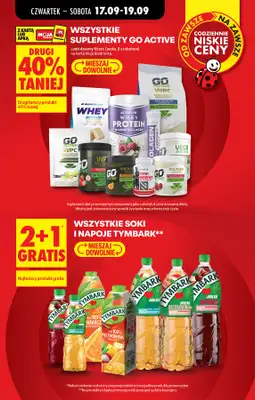 Biedronka - gazetka promocyjna Od czwartku od czwartku 17.09 do środy 23.09 - strona 19
