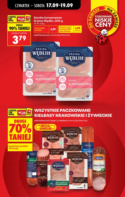 Biedronka - gazetka promocyjna Od czwartku od czwartku 17.09 do środy 23.09 - strona 15
