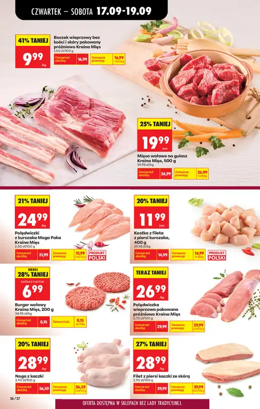 Biedronka - gazetka promocyjna Od czwartku od czwartku 17.09 do środy 23.09 - strona 38