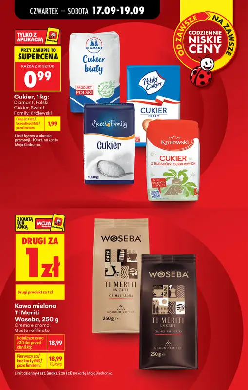 Biedronka - gazetka promocyjna Od czwartku od czwartku 17.09 do środy 23.09 - strona 14