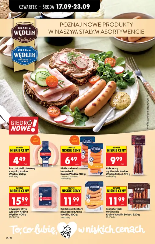 Biedronka - gazetka promocyjna Od czwartku, Z ladą tradycyjną od czwartku 17.09 do środy 23.09 - strona 52