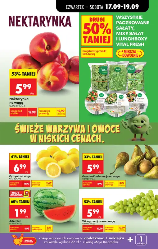Biedronka - gazetka promocyjna Od czwartku, Z ladą tradycyjną od czwartku 17.09 do środy 23.09 - strona 31