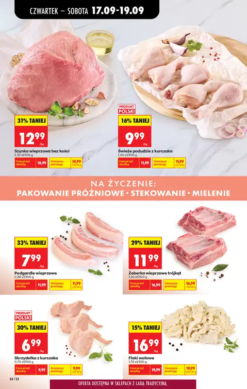 Biedronka - gazetka promocyjna Od czwartku, Z ladą tradycyjną od czwartku 17.09 do środy 23.09 - strona 36