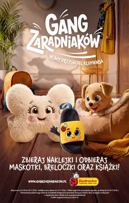 Biedronka - gazetka promocyjna Gang zaradniaków od poniedziałku 14.09 do soboty 19.09