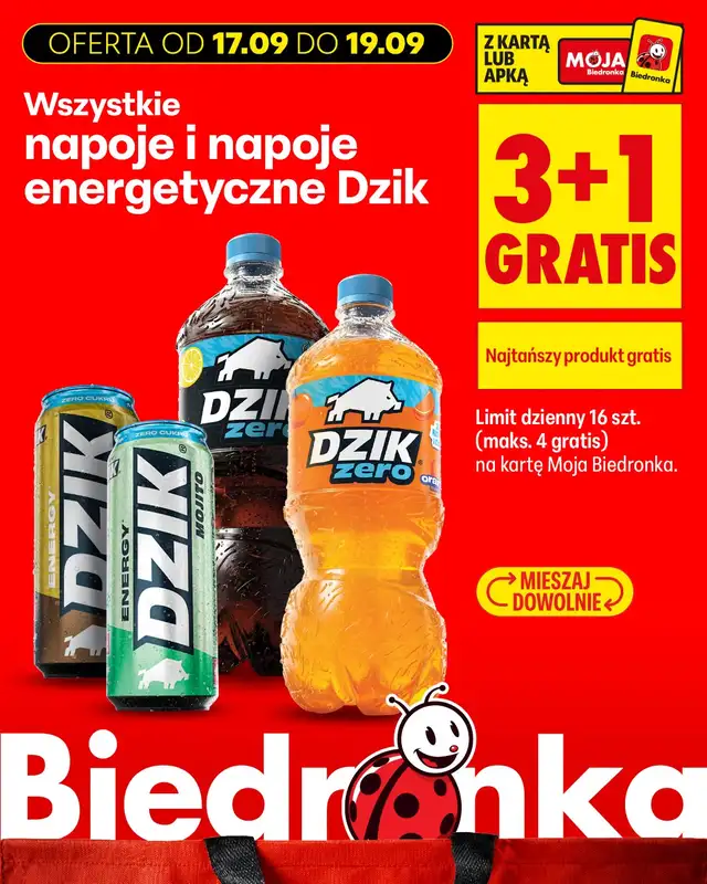 Biedronka - gazetka promocyjna Biedronkowe oszczędności od czwartku od czwartku 17.09 do soboty 19.09 - strona 6