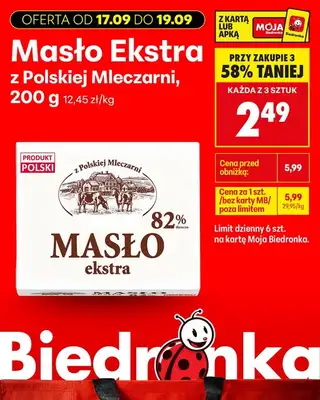 Biedronka - gazetka promocyjna Biedronkowe oszczędności od czwartku od czwartku 17.09 do soboty 19.09 - strona 2
