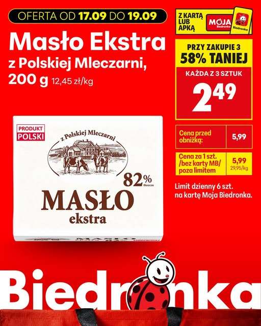 Biedronka - gazetka promocyjna Biedronkowe oszczędności od czwartku od czwartku 17.09 do soboty 19.09 - strona 2