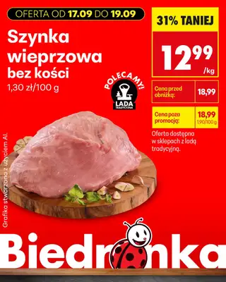 Biedronka - gazetka promocyjna Biedronkowe oszczędności od czwartku od czwartku 17.09 do soboty 19.09 - strona 8