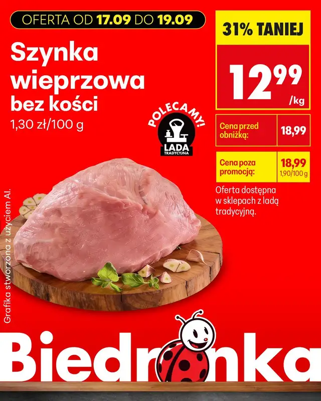 Biedronka - gazetka promocyjna Biedronkowe oszczędności od czwartku od czwartku 17.09 do soboty 19.09 - strona 8