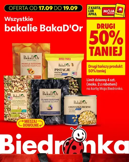 Biedronka - gazetka promocyjna Biedronkowe oszczędności od czwartku od czwartku 17.09 do soboty 19.09 - strona 17