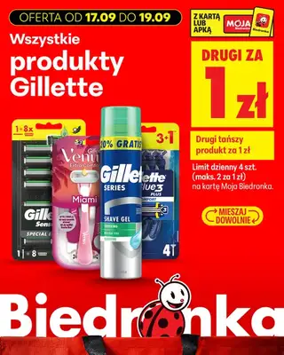 Biedronka - gazetka promocyjna Biedronkowe oszczędności od czwartku od czwartku 17.09 do soboty 19.09 - strona 9