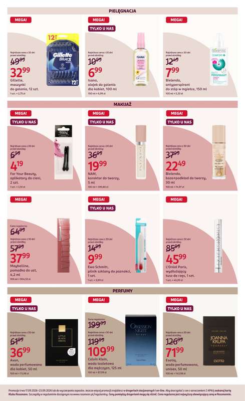Rossmann - gazetka promocyjna Gazetka od czwartku 17.09 do środy 23.09 - strona 6