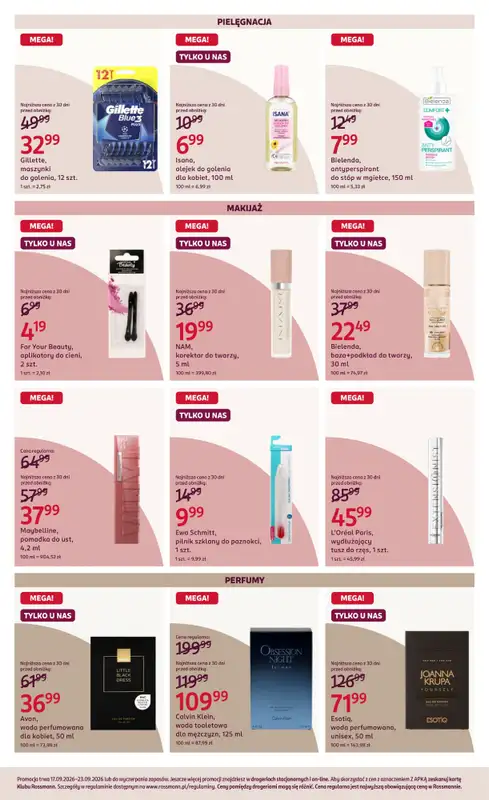 Rossmann - gazetka promocyjna Gazetka od czwartku 17.09 do środy 23.09 - strona 6