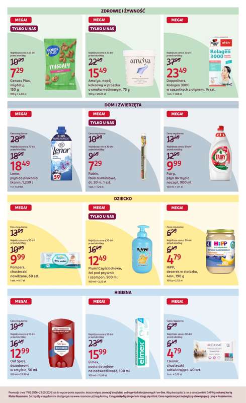 Rossmann - gazetka promocyjna Gazetka od czwartku 17.09 do środy 23.09 - strona 4