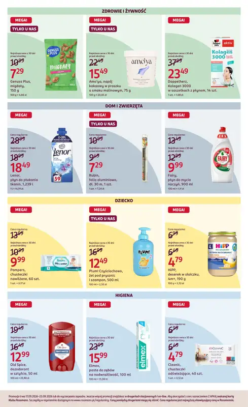 Rossmann - gazetka promocyjna Gazetka od czwartku 17.09 do środy 23.09 - strona 4