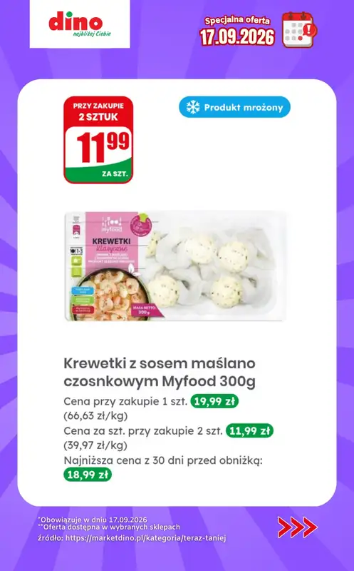 Dino - gazetka promocyjna Specjalna oferta na 17.09.2026 - promocje spoza gazetki od czwartku 17.09 do czwartku 17.09 - strona 7