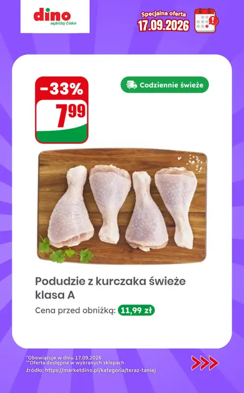 Dino - gazetka promocyjna Specjalna oferta na 17.09.2026 - promocje spoza gazetki od czwartku 17.09 do czwartku 17.09 - strona 6