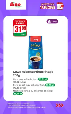 Dino - gazetka promocyjna Specjalna oferta na 17.09.2026 - promocje spoza gazetki od czwartku 17.09 do czwartku 17.09 - strona 5