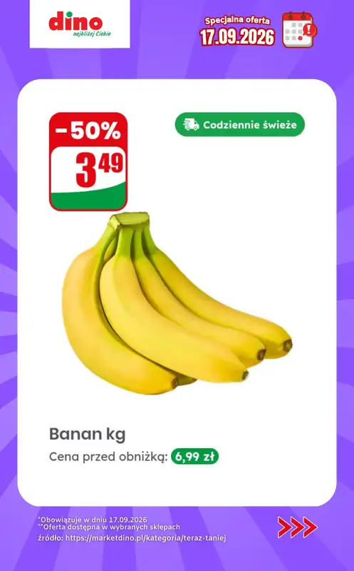 Dino - gazetka promocyjna Specjalna oferta na 17.09.2026 - promocje spoza gazetki od czwartku 17.09 do czwartku 17.09 - strona 2