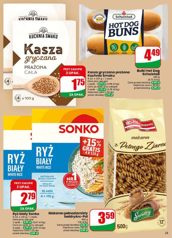 Dino - gazetka promocyjna Gazetka 38 / 2026 od środy 16.09 do wtorku 22.09 - strona 23