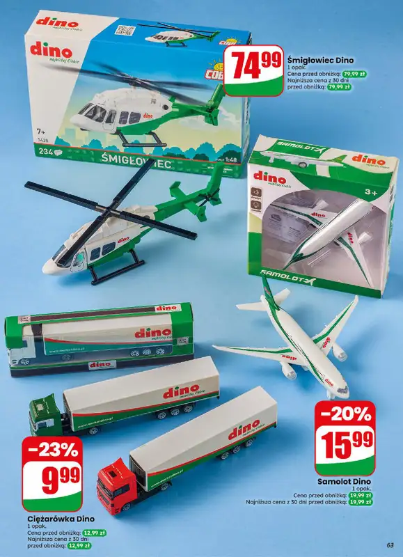 Dino - gazetka promocyjna Gazetka 38 / 2026 od środy 16.09 do wtorku 22.09 - strona 63