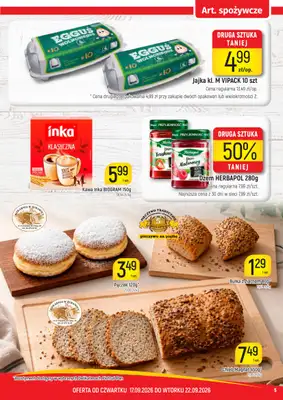 Delikatesy Piotruś Pan - gazetka promocyjna Gazetka od czwartku 17.09 do wtorku 22.09 - strona 5