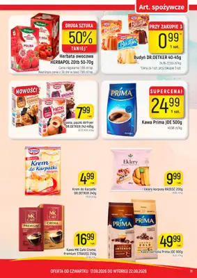 Delikatesy Piotruś Pan - gazetka promocyjna Gazetka od czwartku 17.09 do wtorku 22.09 - strona 11