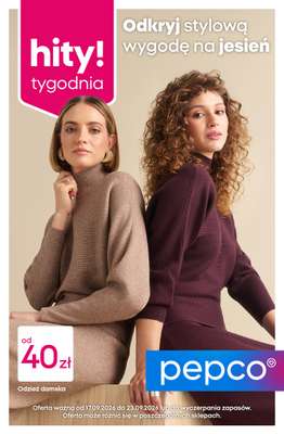 Pepco - gazetka promocyjna Gazetka od czwartku 17.09 do środy 23.09