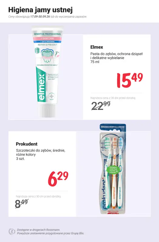 Rossmann - gazetka promocyjna Nowe MEGA promocje - od 17.09 od czwartku 17.09 do środy 30.09 - strona 10