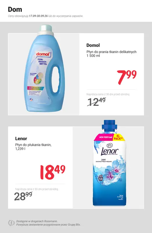Rossmann - gazetka promocyjna Nowe MEGA promocje - od 17.09 od czwartku 17.09 do środy 30.09 - strona 12