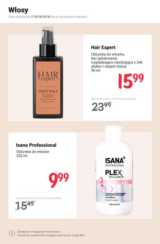 Rossmann - gazetka promocyjna Nowe MEGA promocje - od 17.09 od czwartku 17.09 do środy 30.09 - strona 7