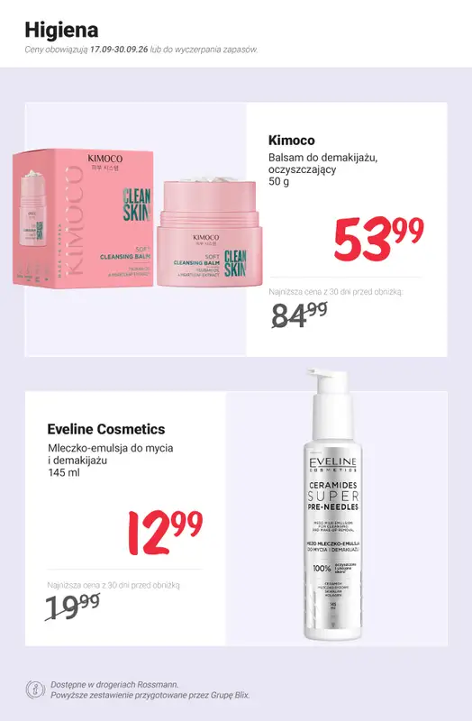 Rossmann - gazetka promocyjna Nowe MEGA promocje - od 17.09 od czwartku 17.09 do środy 30.09 - strona 9