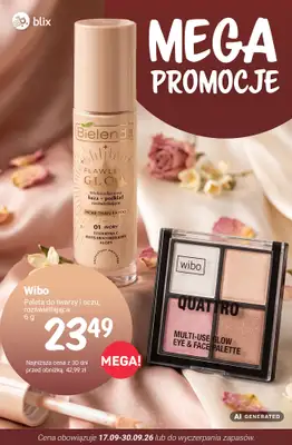 Rossmann - gazetka promocyjna Nowe MEGA promocje - od 17.09 od czwartku 17.09 do środy 30.09