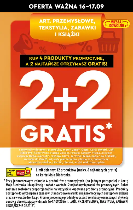 Biedronka - gazetka promocyjna Od poniedziałku, Z ladą tradycyjną od poniedziałku 14.09 do soboty 19.09 - strona 34