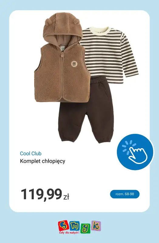 Smyk - gazetka promocyjna Komplety dresowe od 59,99 zł od czwartku 17.09  - strona 9
