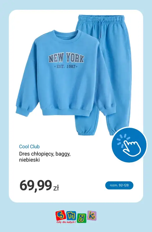 Smyk - gazetka promocyjna Komplety dresowe od 59,99 zł od czwartku 17.09  - strona 12