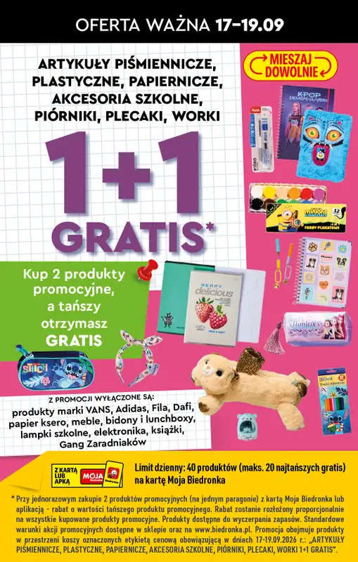 Biedronka - gazetka promocyjna Od czwartku od czwartku 17.09 do środy 23.09 - strona 25
