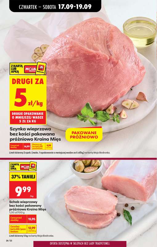 Biedronka - gazetka promocyjna Od czwartku od czwartku 17.09 do środy 23.09 - strona 40