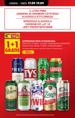 Biedronka - gazetka promocyjna Od czwartku, Z ladą tradycyjną od czwartku 17.09 do środy 23.09 - strona 21